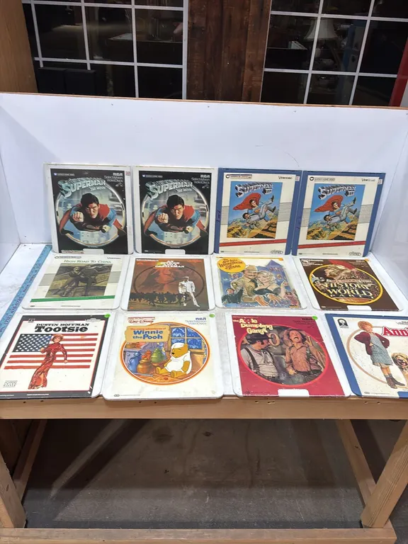 12 VideoDisc Movies