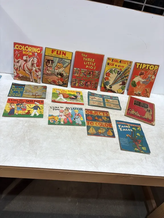 Old Coloring Books