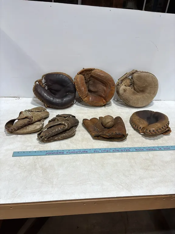Old Ball Gloves