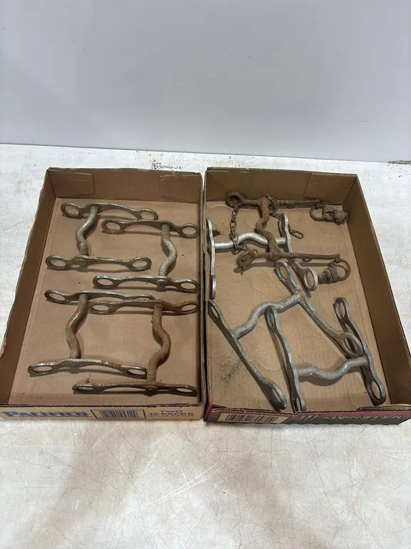 2 Boxes Horse Bits