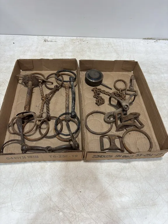 2 Boxes Horse Bits