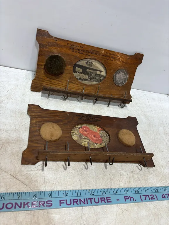 Wood Pin Cushions - Larchwood & Hull