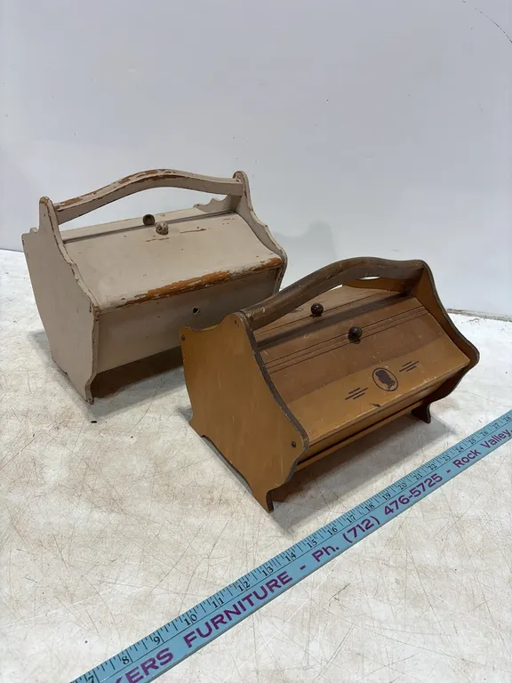 2 Sewing Boxes