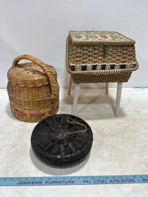 3 Sewing Boxes