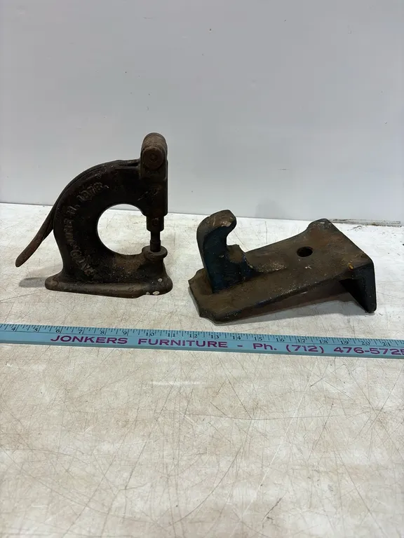 Old Rivetor & Heavy Cast Hanger