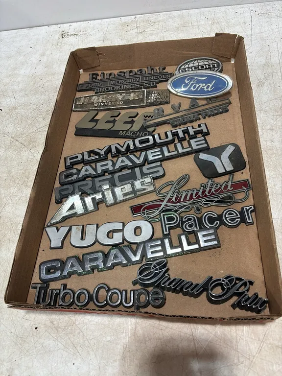 Old. Car Emblems