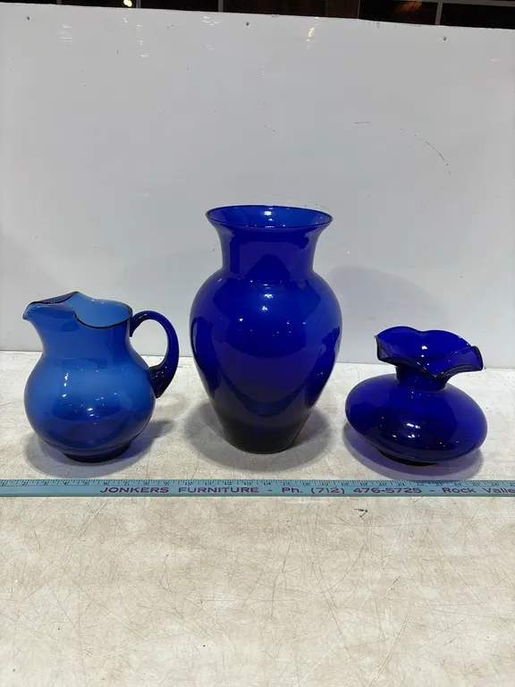 Big Cobalt Blue Glass