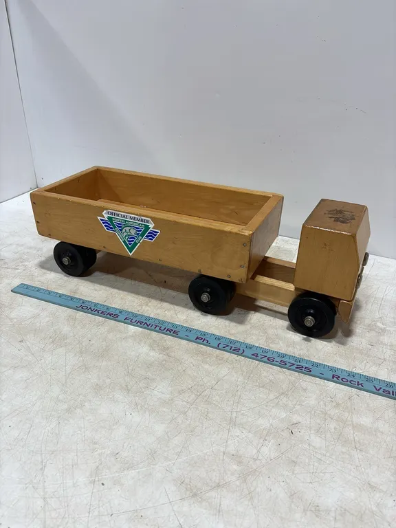 Heavy Wooden Truck