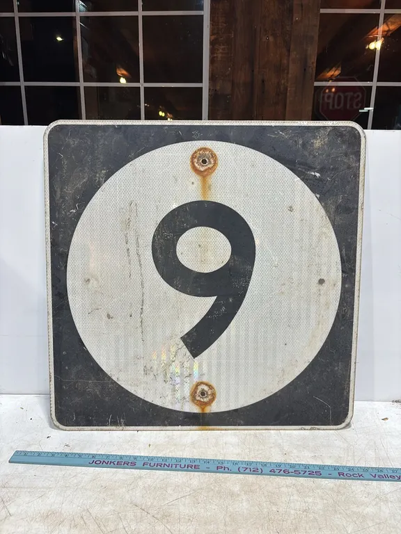 Retired Highway 9 Sign