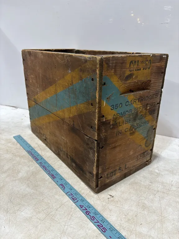 Wood Ammo Box
