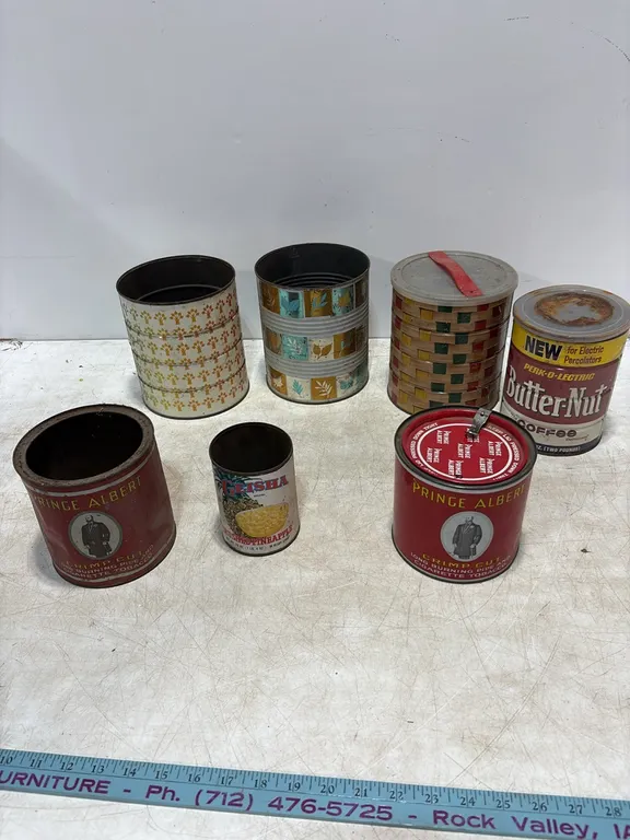 Coffee & Tobacco Cans