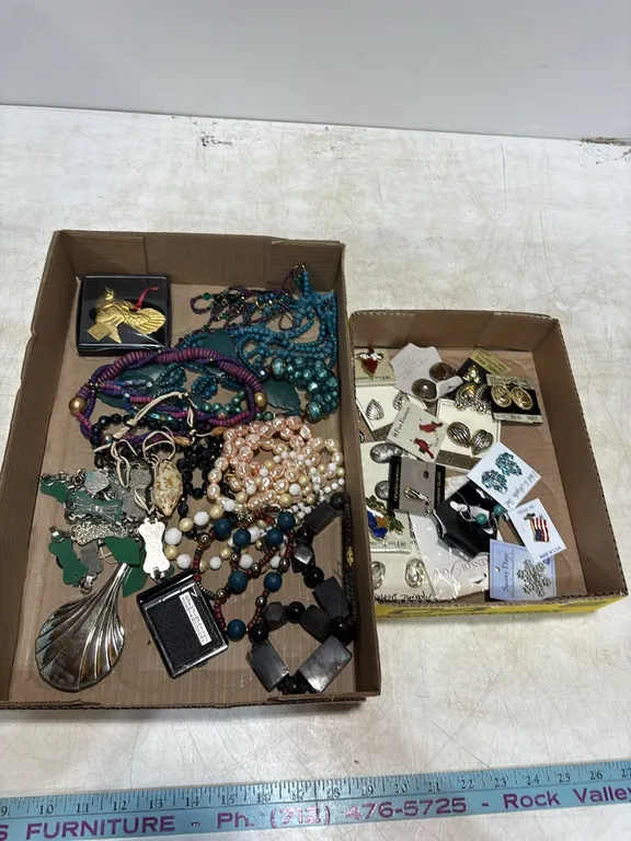 2 Boxes Jewelry