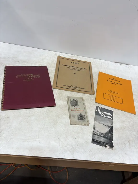 Lyon County Atlas 1937 & 1953