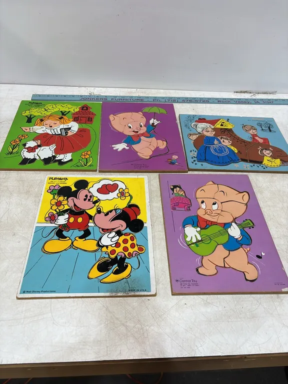 Vintage Thick Puzzles