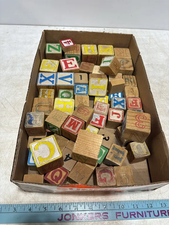 Box of Wood Blocks