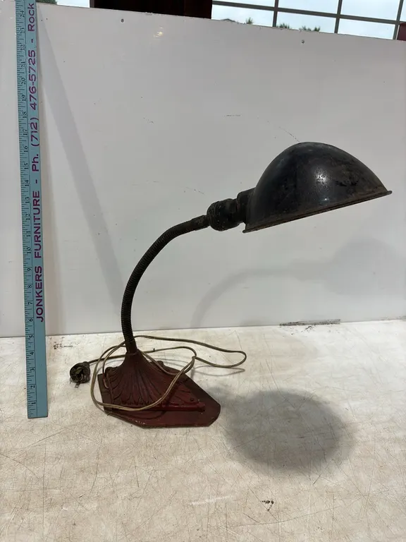Bankers Lamp - cast base