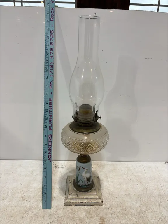 Stork oil Lamp