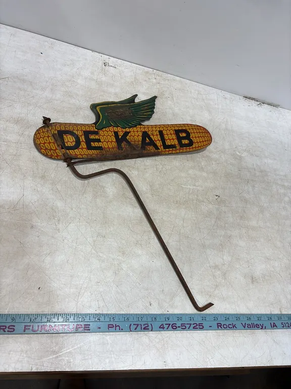 De Kalb Tin Wind Sign