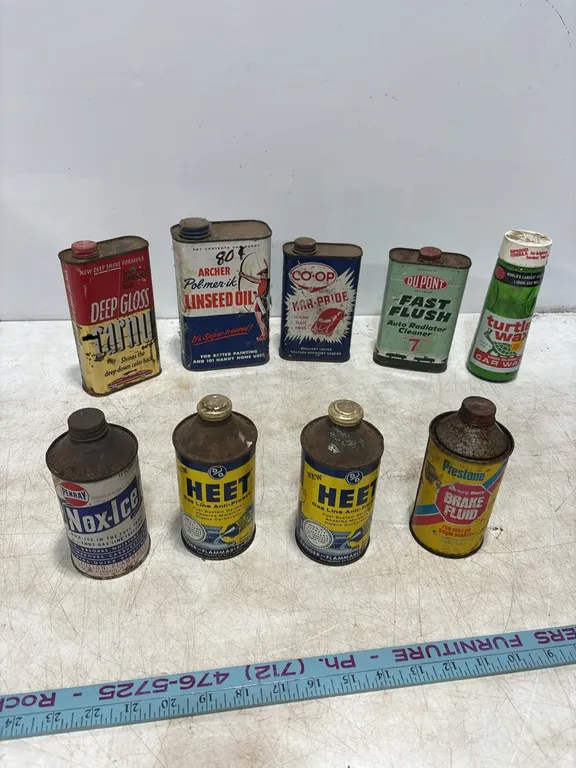 Misc Advertising Tins