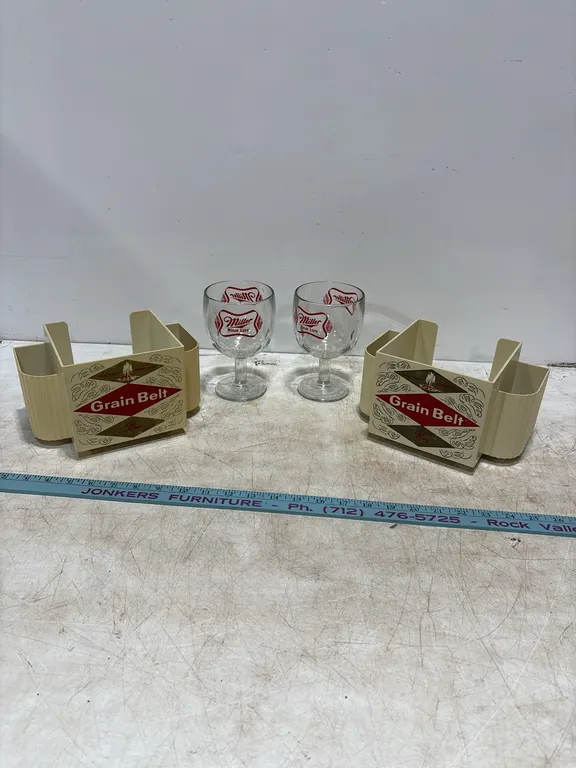 Beer Glasses & Caddies