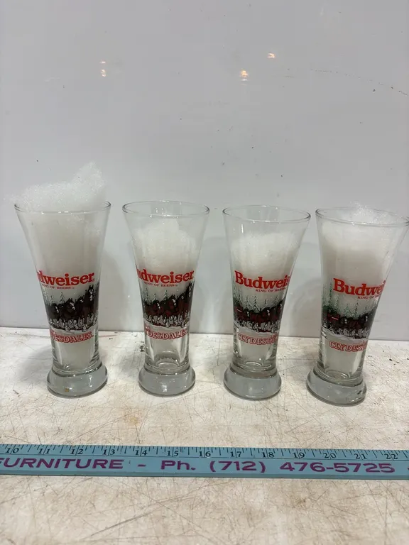 Beer Glasses - Budweiser