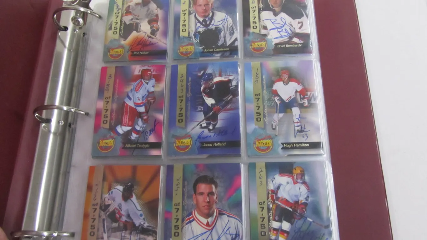 Binder Full Of Assorted Sports Cards