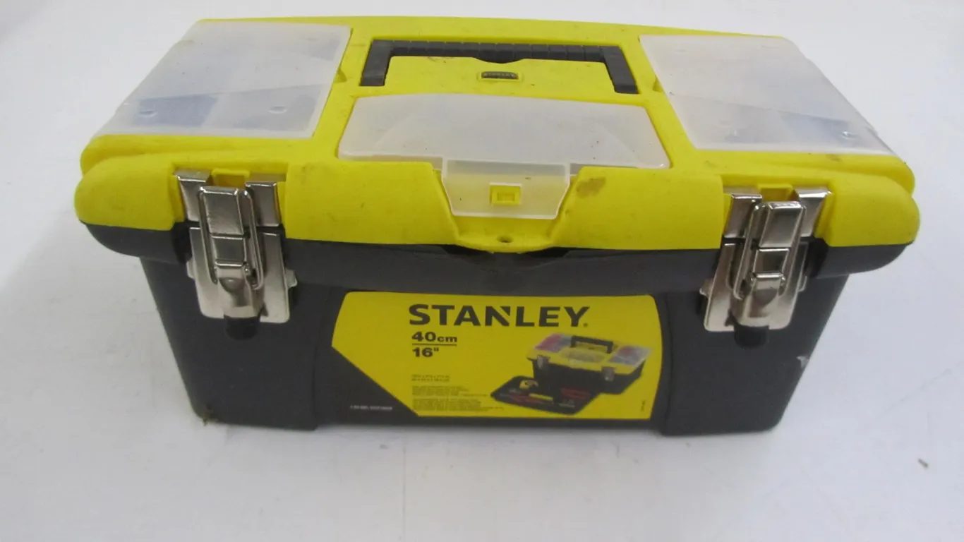 Stanley 16" Tool Box w/Assorted Tools