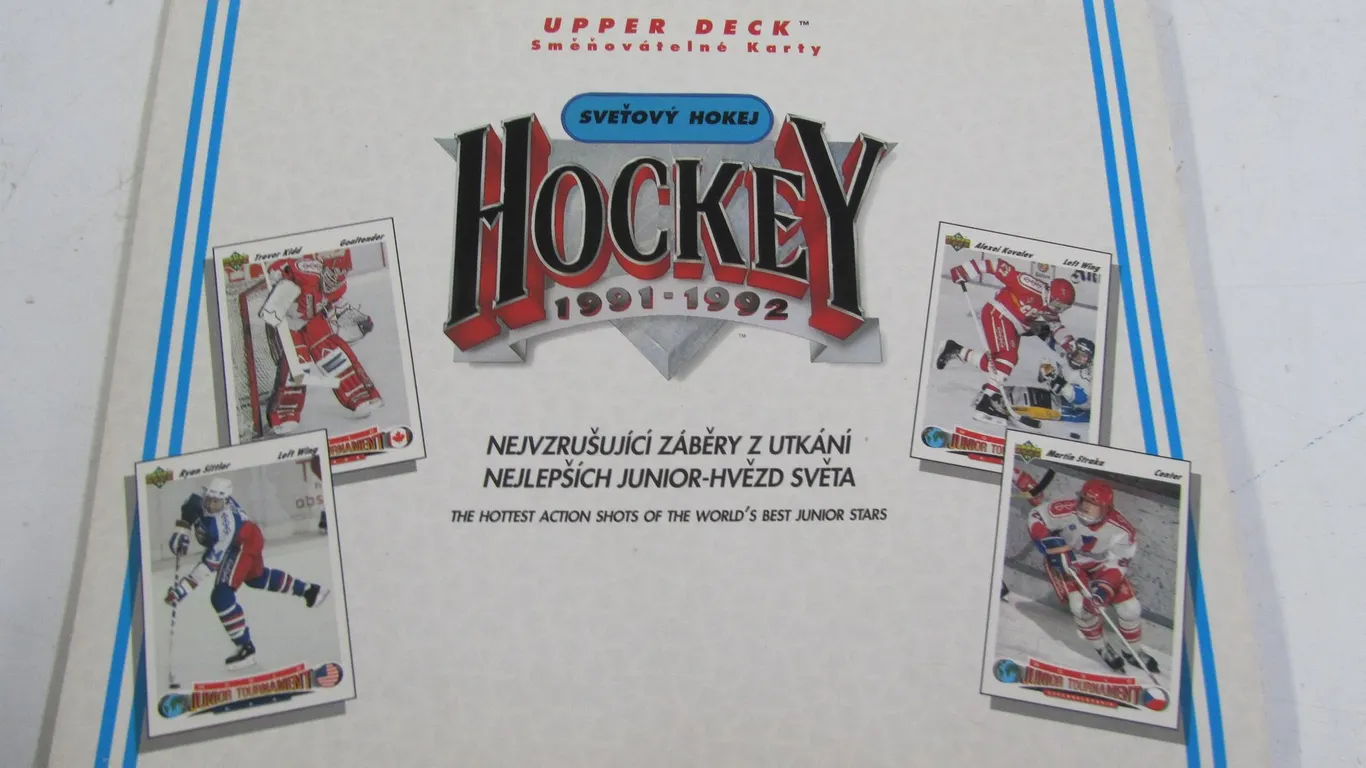 1992 Upper Deck World Junior Tournament Hockey Card Set