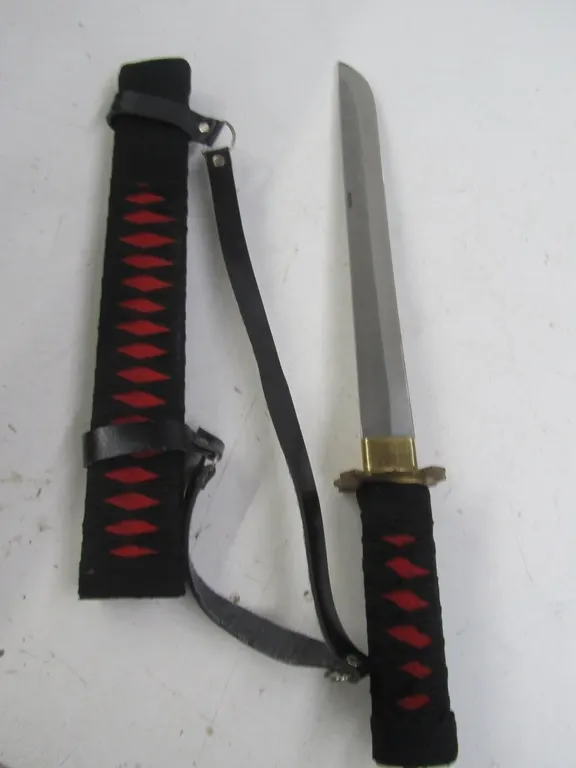 Decorative Ninja/Samurai Style Sword w/Scabbard