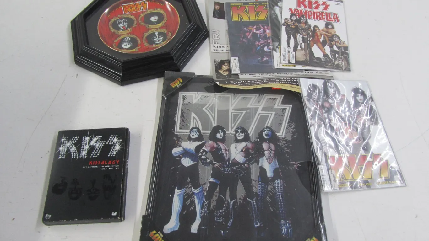 Lot Of Assorted Kiss Collectibles