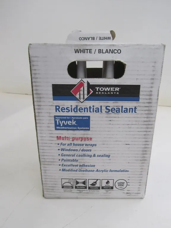 (12) Tubes Of Tower Multi-Purpose Residential Sealant