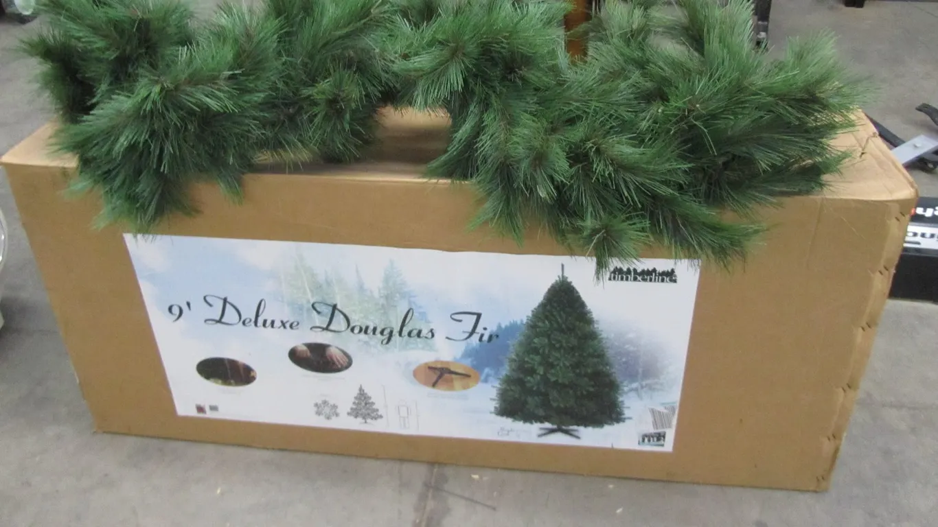 Deluxe Douglas Fir 9' Artificial Christmas Tree