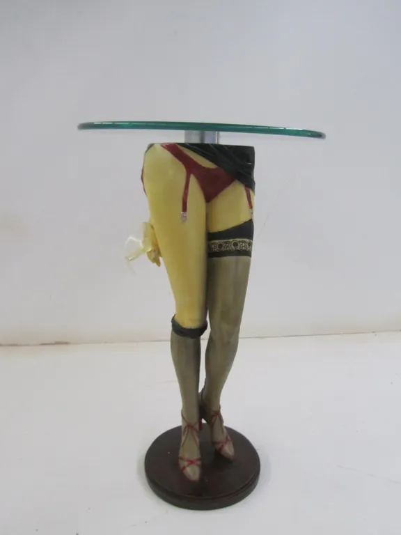 Unique Glass Top Table