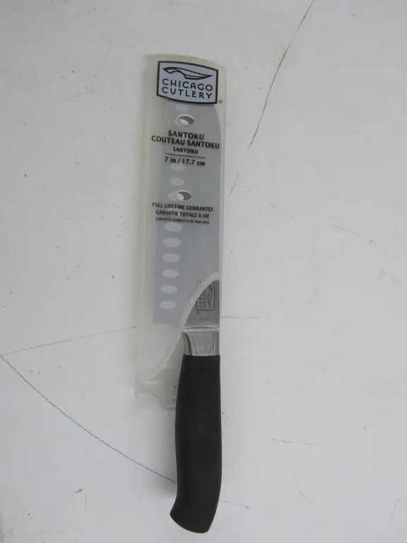 Chicago Cutlery 7" Santoku Knife w/Sheath