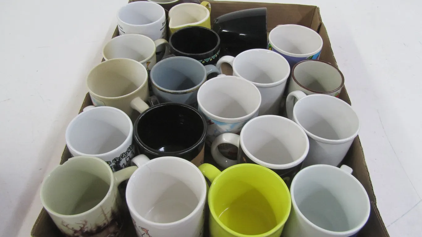 Lot Of Assorted Coffee Mugs