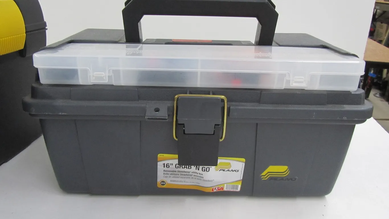 Plano 16" Tool Box w/Assorted Tools