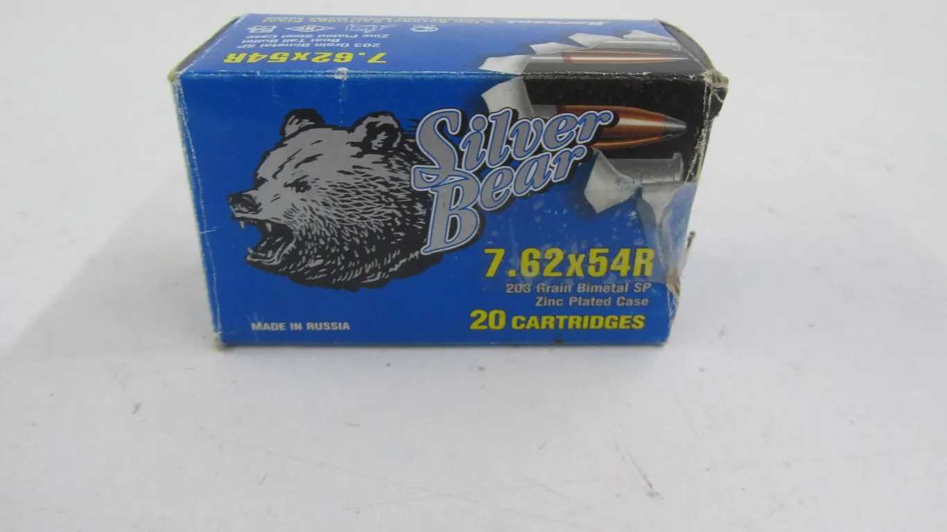 (19) 7.62x54R Rounds