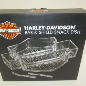 Harley-Davidson Bar & Shield Snack Dish Set