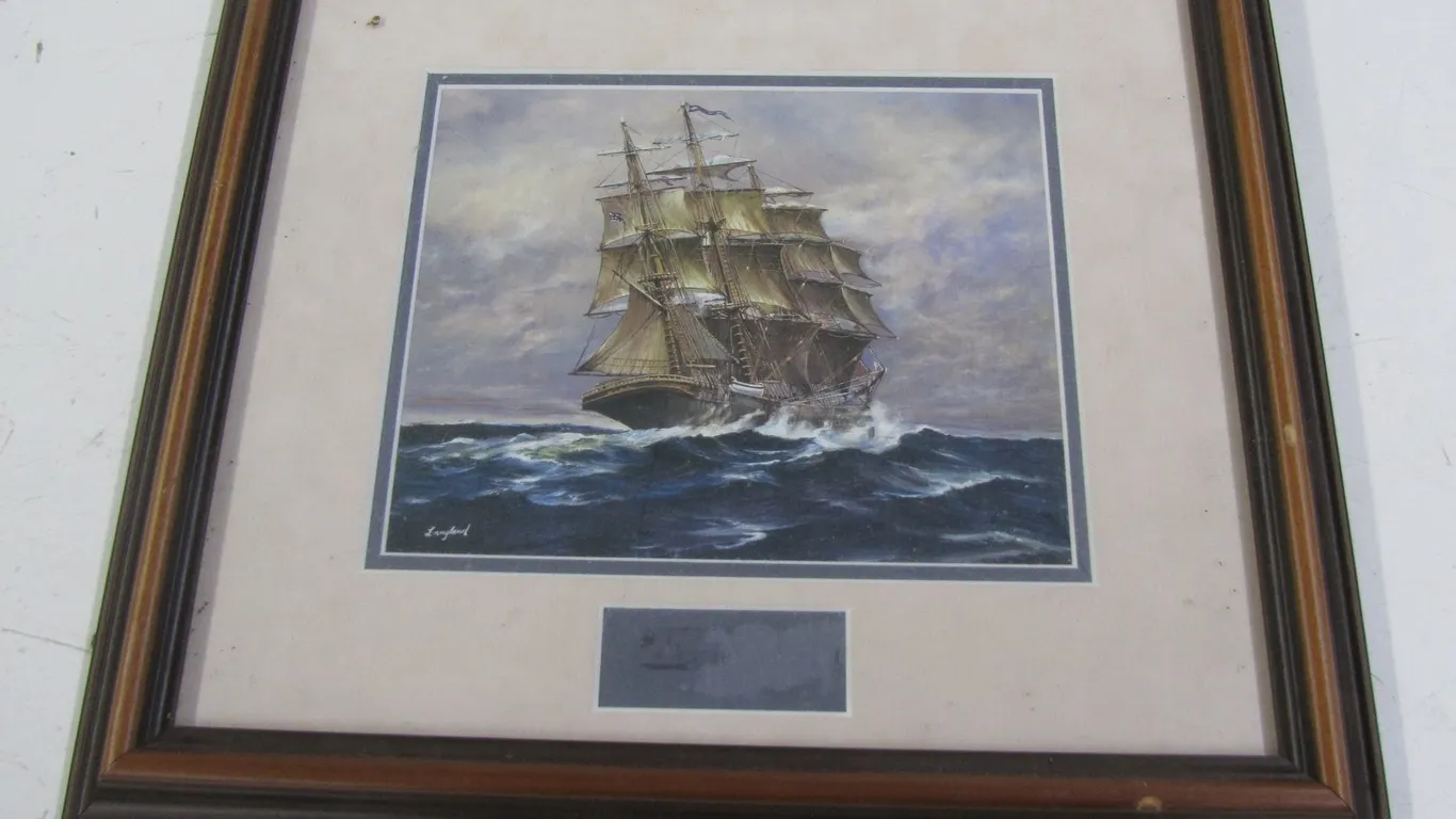 Landland Ship Print