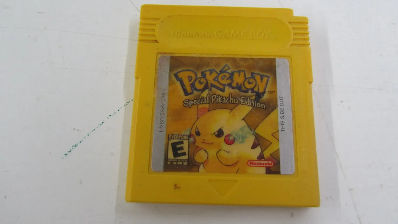Pokemon Yellow Version Nintendo Game Boy Game