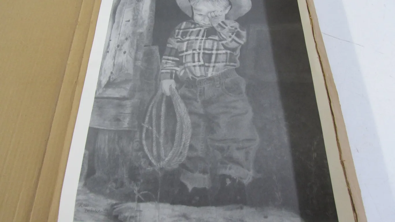 "Pouty Partner" By Kris Embree Signed Print