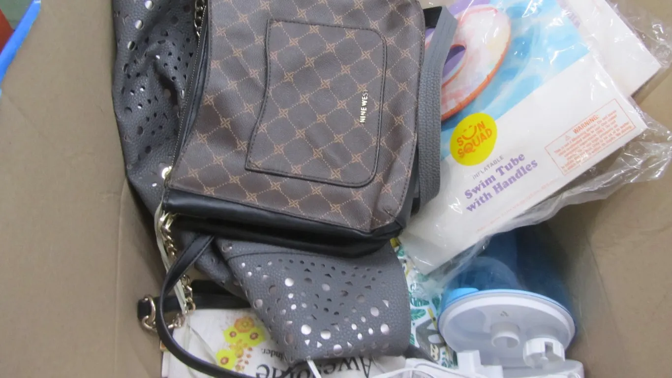 Box Of Assorted Household Items
