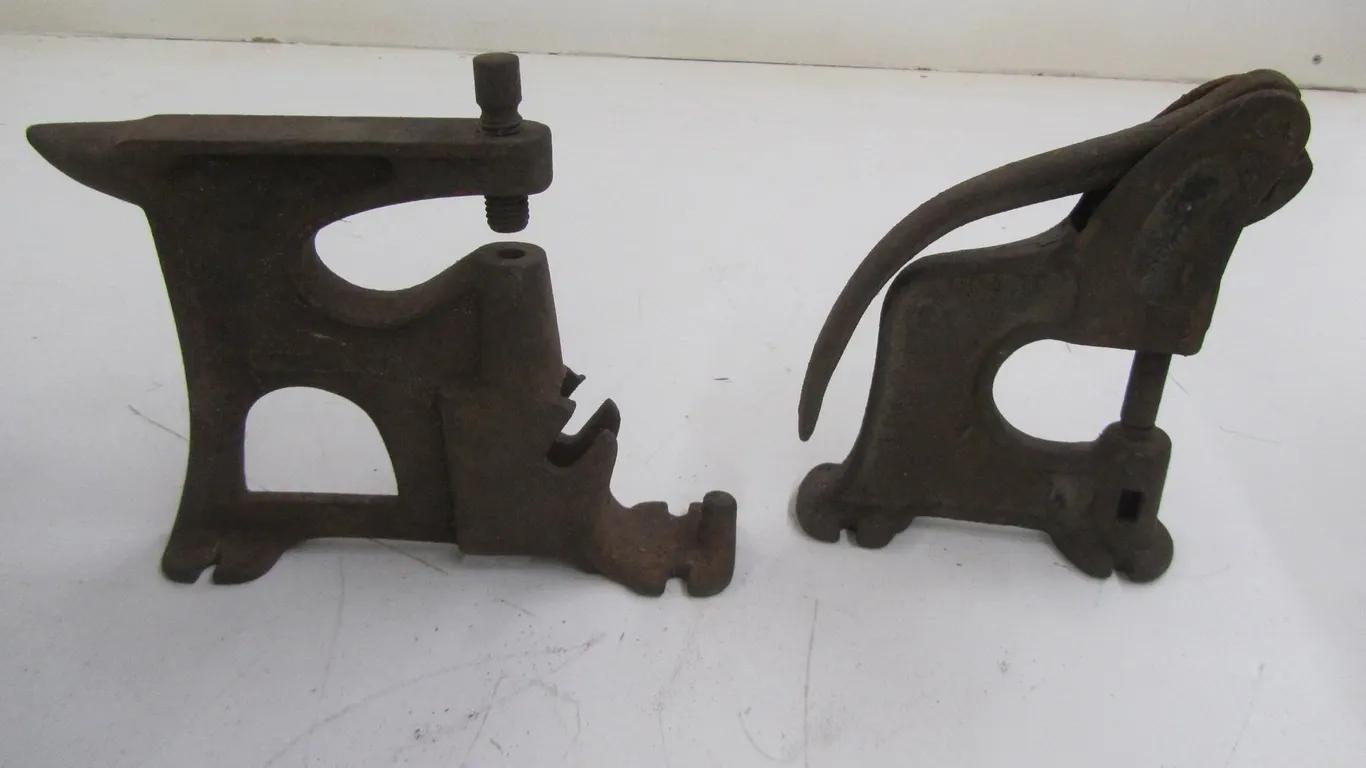 (2) Antique Leather Punch Tools