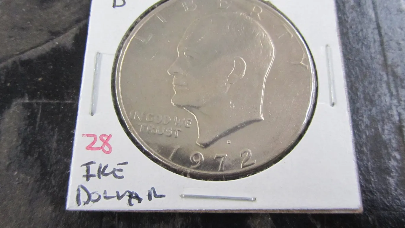 1972-D Eisenhower Dollar