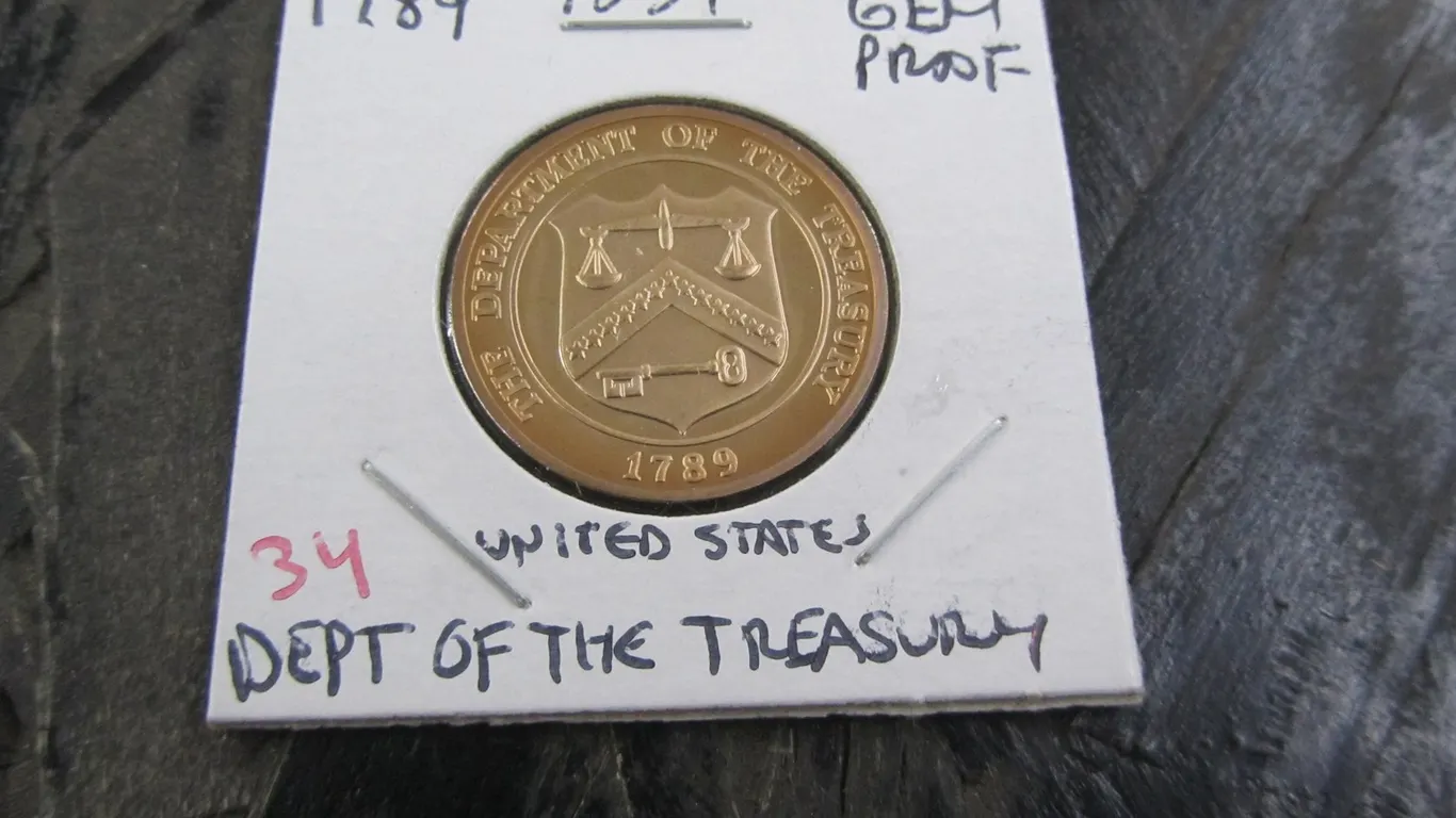 1789 U.S. Dept. Of The Treasury Coin