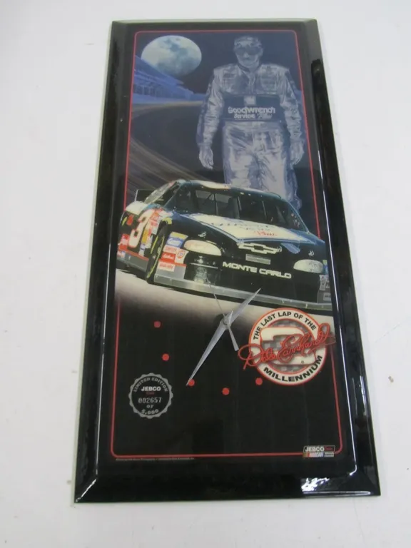 Dale Earnhardt Limited Edition Jebco Clock