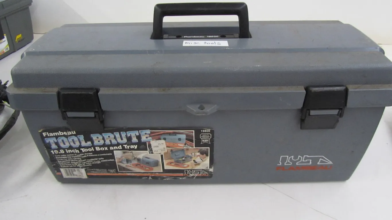 Tool Box w/Assorted Tools
