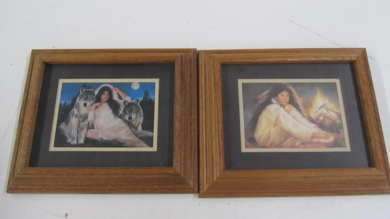 (2) Maya Prints