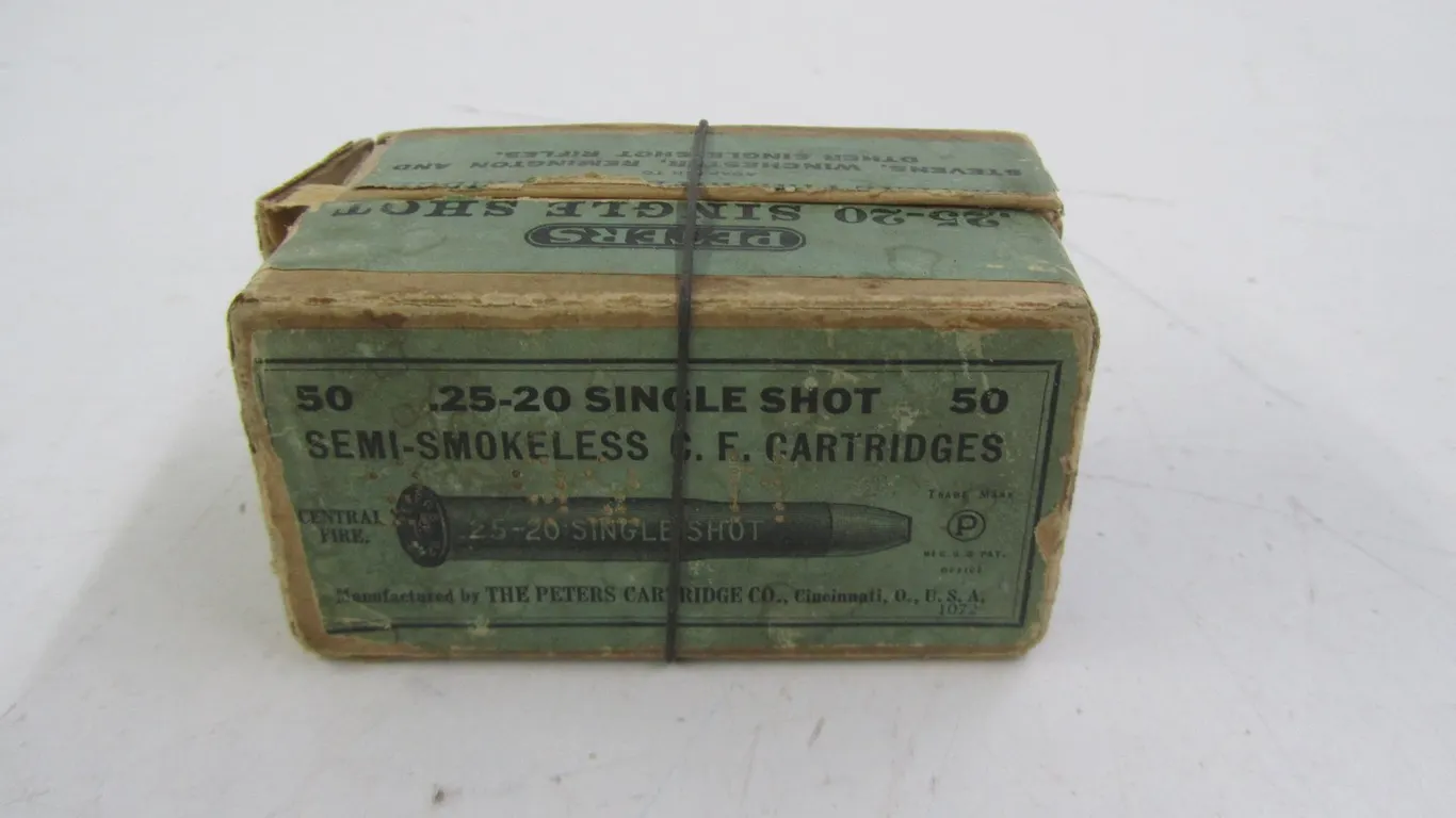 (50) .25-20 Single Shot Rounds