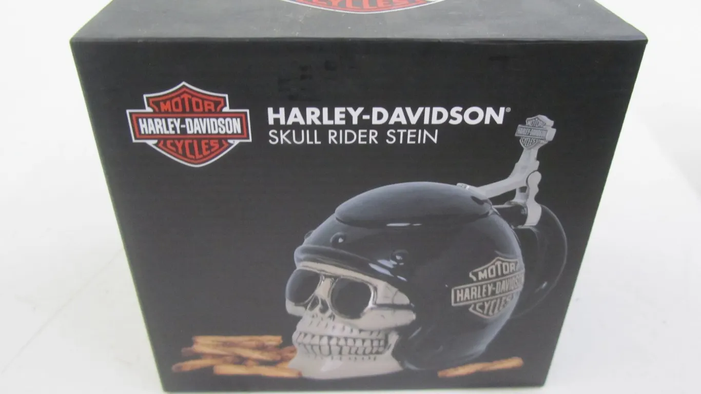 Harley-Davidson Skull Rider Stein